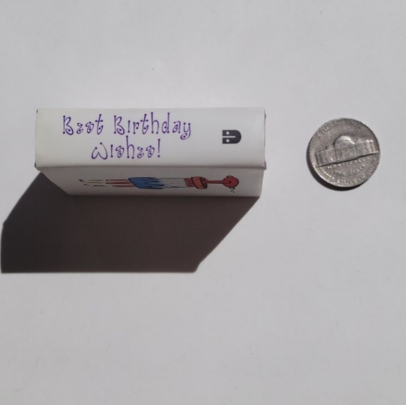 NWT Tiny Tomes Best Birthday Wish Mini Collectable - Picture 3 of 5